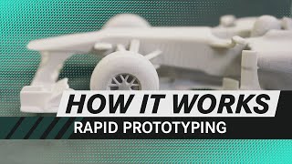 3D printing but make it F1 🖨  Rapid Prototyping  How It Works [upl. by Oakman]