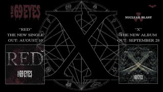 THE 69 EYES  Red  OFFICIAL LYRIC VIDEO [upl. by Hough]