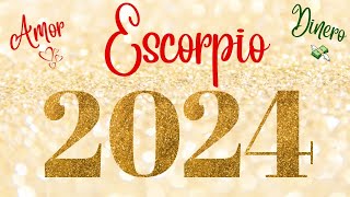 Escorpio ♏️ 2024 empiezas una vida completamente nueva 👑✈️🏡🚚🧳 lectura del café ☕️ ☕️ 🥂🍾🧧🎆🎇 [upl. by Elades]