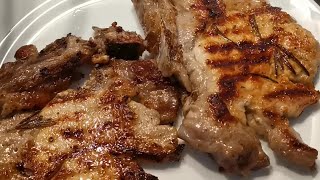 Marinated Grilled Pork Chop  Easy amp Tasty Recipe [upl. by Romola]