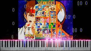 Marvel vs Capcom  Character Select Theme Piano Cover with Variations [upl. by Hahn]