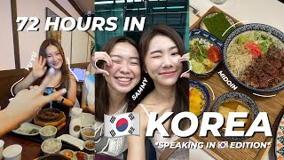 Speaking in Korean 🇰🇷 in Seoul for 72 Hours  Mongabong [upl. by Fihsak]