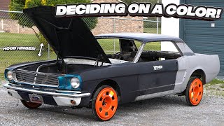 My 1965 Ford Mustang Is Ready For Body Work amp Paint WHAT COLOR [upl. by Cutty317]