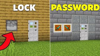 The Ultimate Guide to 3 Simple Security Redstone Builds in Minecraft Bedrock [upl. by Rafiq]