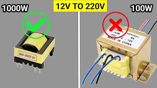 How To Make 12V TO 220V inverter Circuit  1000W inverter Circuit [upl. by Hamas]