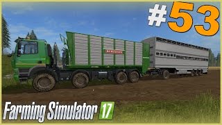 Farming Simulator 17 in Romana Ep53  Super remorca pentru animale [upl. by Alpers792]