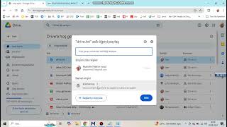GOOGLE DRİVE DOSYA BAĞLANTI AYARLARINI HERKESE AÇIK YAPMA [upl. by Zechariah567]