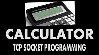 Socket Programming in C  TCP Sockets  Calculator Program in C Socket  Calculator in Unix Socket [upl. by Aikenahs]