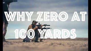 Why we zero at 100 yards  AR15 [upl. by Arvin]