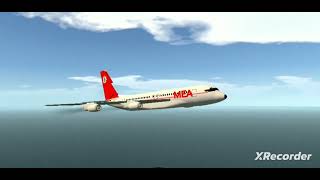 Middle East Airlines flight 438  Crash Animation [upl. by Andromache]