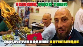 LA MEILLEURE ADRESSE POUR MANGER SUR TANGER  food streetfood Vlog nomade 237 [upl. by Nahgen]