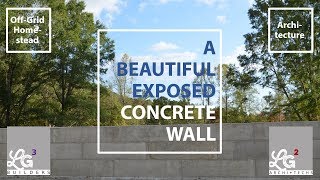 A Beautiful Exposed Concrete Wall [upl. by Airdni89]