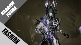 Warframe  Fashion Frame  Harrow Prime  Spectral Cultist [upl. by Kesia]