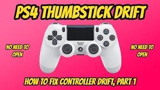 PS4 STICK DRIFT FiX [upl. by Pollack450]