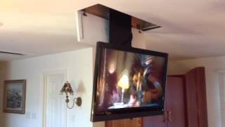 The Home Gurus TV Ceiling DropDown Unit [upl. by Ecirtaeb102]