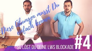 LWS Blockade selber lösen👍 Kleine Übunggroße Wirkung [upl. by Ainocal]