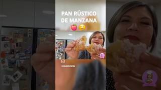 Pancitos rústicos de manzanas 🍎 😋 SilvanaCocina 😃 Suscribete 🤗 recetacasera [upl. by Ruhnke]