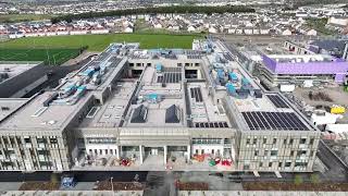 Dunfermline Learning Campus drone footage  April 2024 [upl. by Chilt489]