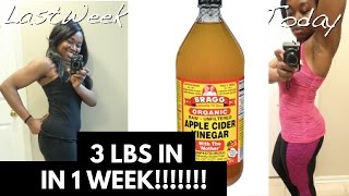 Apple cider vinegar weight loss 1 week [upl. by Aibat]