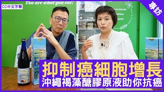 抑制癌細胞增長 沖繩褐藻醣膠原液助你抗癌  鄭丹瑞《健康旦》陳慧儀CC中文字幕 [upl. by Silohcin]