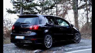 Golf R32 Mk5 with Milltek straight exhaust sound LOUD [upl. by Melamie]