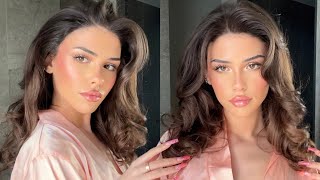 how to do your makeup amp hair like a SUPERMODEL [upl. by Attevaj]