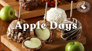 Chocolate Caramel Apples  Behind the Scenes Look at Apple Days [upl. by Dur]