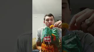 Taste Test Reviewing Herrs Jalapeño Popper Cheese Curls [upl. by Haida]