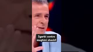 sgarbi mughini vittoriosgarbi sgarbi contro mughini [upl. by Eerak544]