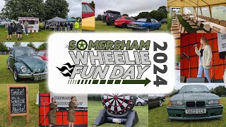 Somersham Wheelie Fun Day 2024  Local Car Show amp Music Festival  FamilyFunDay CarShow [upl. by Hayward]