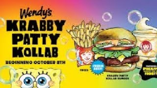 Wendys Commercial 2024  USA • The Krabby Patty Kollab [upl. by Ignatius767]