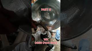 Finishing wajan aluminium anti lengket shorts diy handmade [upl. by Buchanan]