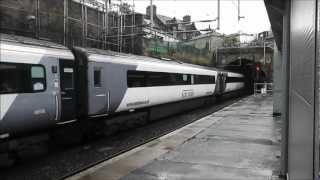 Trains at Edinburgh Haymarket  210812 [upl. by Cohleen]