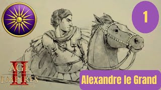 AoEII  Alexandre le Grand  1 [upl. by Goda]