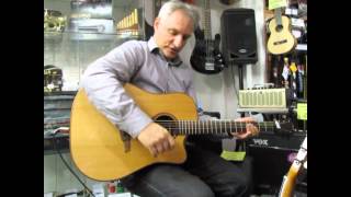 Guitar Review  Lag Tramontane T100DCE [upl. by Mayap]