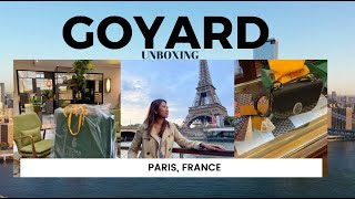 GOYARD PARIS I UNBOXING 233 BAG AND THE ARTOIS PM BAG [upl. by Nayab]