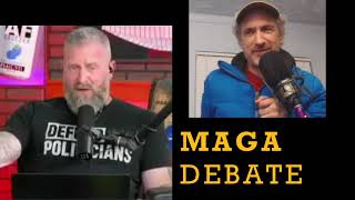 Worthy opponent MAGA Debater Dan Hollaway vs me election2024 [upl. by Aicats]