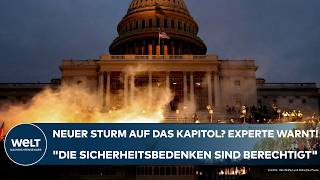 USA Neuer Sturm auf das Kapitol Experte warnt eindringlich quotSicherheitsbedenken sind berechtigtquot [upl. by Prue]