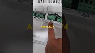 ABB ALARM 2074 [upl. by Nywnorb]