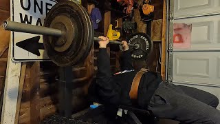 Garage Workouts  CG Bench and CG Rows [upl. by Deppy366]