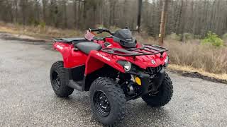 The 2021 CanAm Outlander 450 [upl. by Enimisaj942]