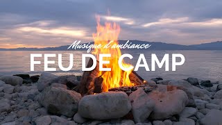 Son feu de camp sur la plage  Musique relaxante 1heure Firecamp [upl. by Slifka742]