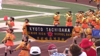 Kyoto Tachibana  Bandfest Passing Review Parade sequence [upl. by Aissert]