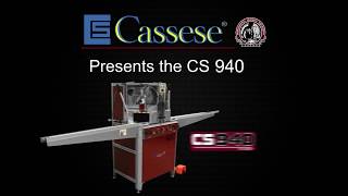 CASSESE  CS 940 MANUAL DOUBLE MITRE SAW [upl. by Weeks]