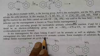 Smiles Rearrangement with Mechanism [upl. by Anida]