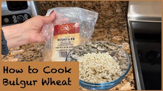 🔴HOW TO COOK BULGUR WHEAT😋Turkish Bulgur Recipe🔥Bulgur Wheat Recipe👌How To Make Bulgur Rice [upl. by Ibbetson645]