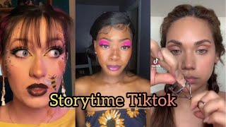 Complete makeup story time Tiktoks  Giannaspovss coopdaddy estertaniaj ayannasbrina and more [upl. by Nonnac]