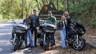 Into the Smoky Mountains on a HarleyDavidson  Episode 1 [upl. by Eniarol]