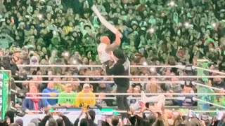 Undertaker returns and destroys The Rock  WWE Wrestlemania 40 [upl. by Navarro]