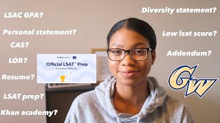 HOW TO APPLY TO LAW SCHOOL  LSAT TIPS  MY STATS [upl. by Aneeuqahs87]